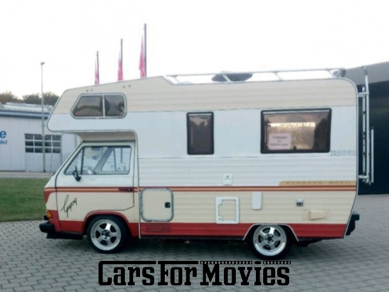 CarsForMovies | VW T3 Karmann Gipsy 1986 Deutschland Beige Braun Zivilfahrzeug Wohnmobil Niedersachsen 4513 Wohnwagen Camping